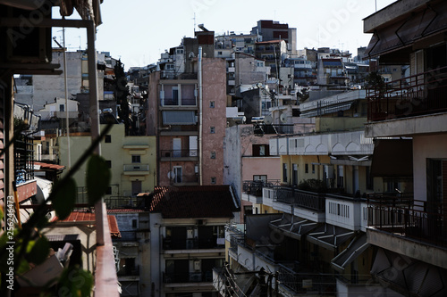 An everyday afternoon at Neapoli Thessaloniki Greece.