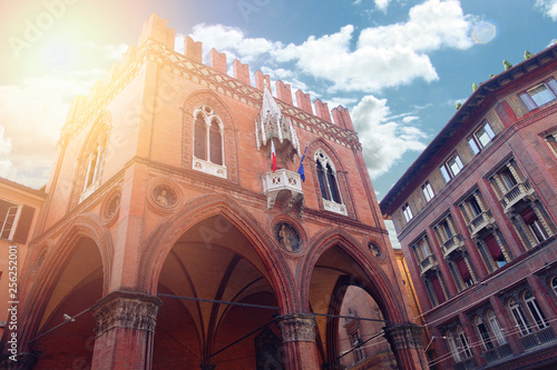 Cityscape of Modena, Biuld in medieval town. Italy photo