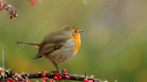 robin on branch