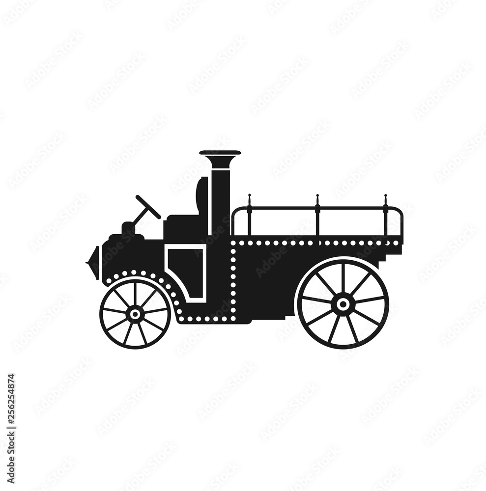 Fototapeta premium Retro car vehicle