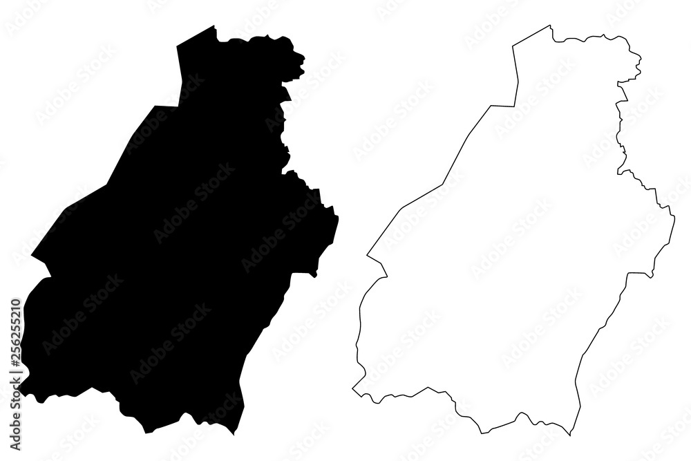 Surxondaryo Region (Republic of Uzbekistan, Regions of Uzbekistan) map vector illustration, scribble sketch Surkhandarya Region map Surxondaryo Region (Republic of Uzbekistan, Regions of Uzbekistan) map vector illustration, scribble sketch Surkhandarya Region map
