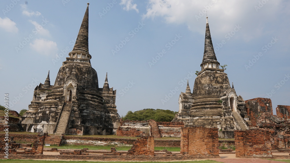 temple in ayutthaya thailand