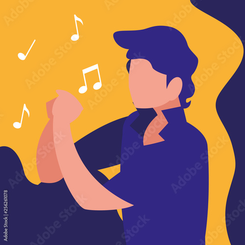 musician classic avatar character