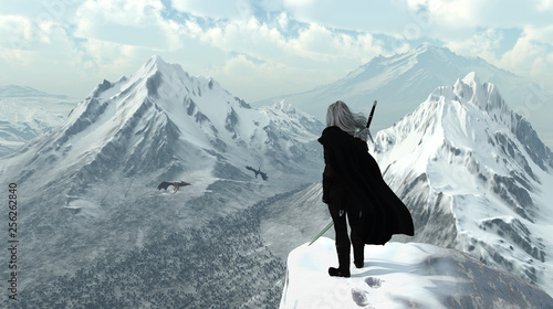 Dual Sword Master Dragon Hu...