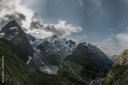 Steingletscher Mountain Panorama photo