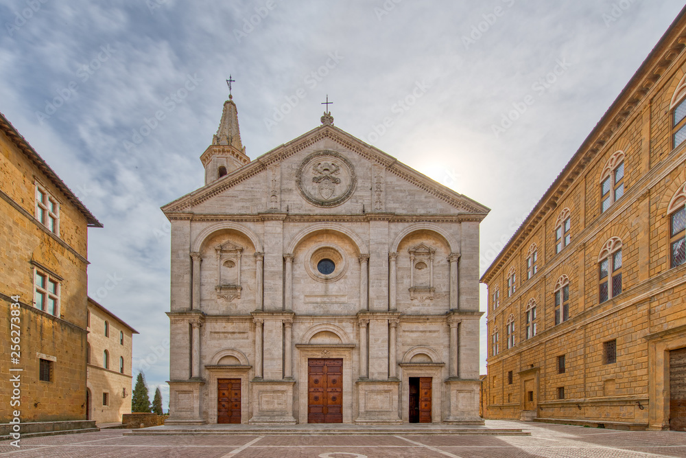 Fototapeta premium The Cathedral of Santa Maria Assunta in Pienza