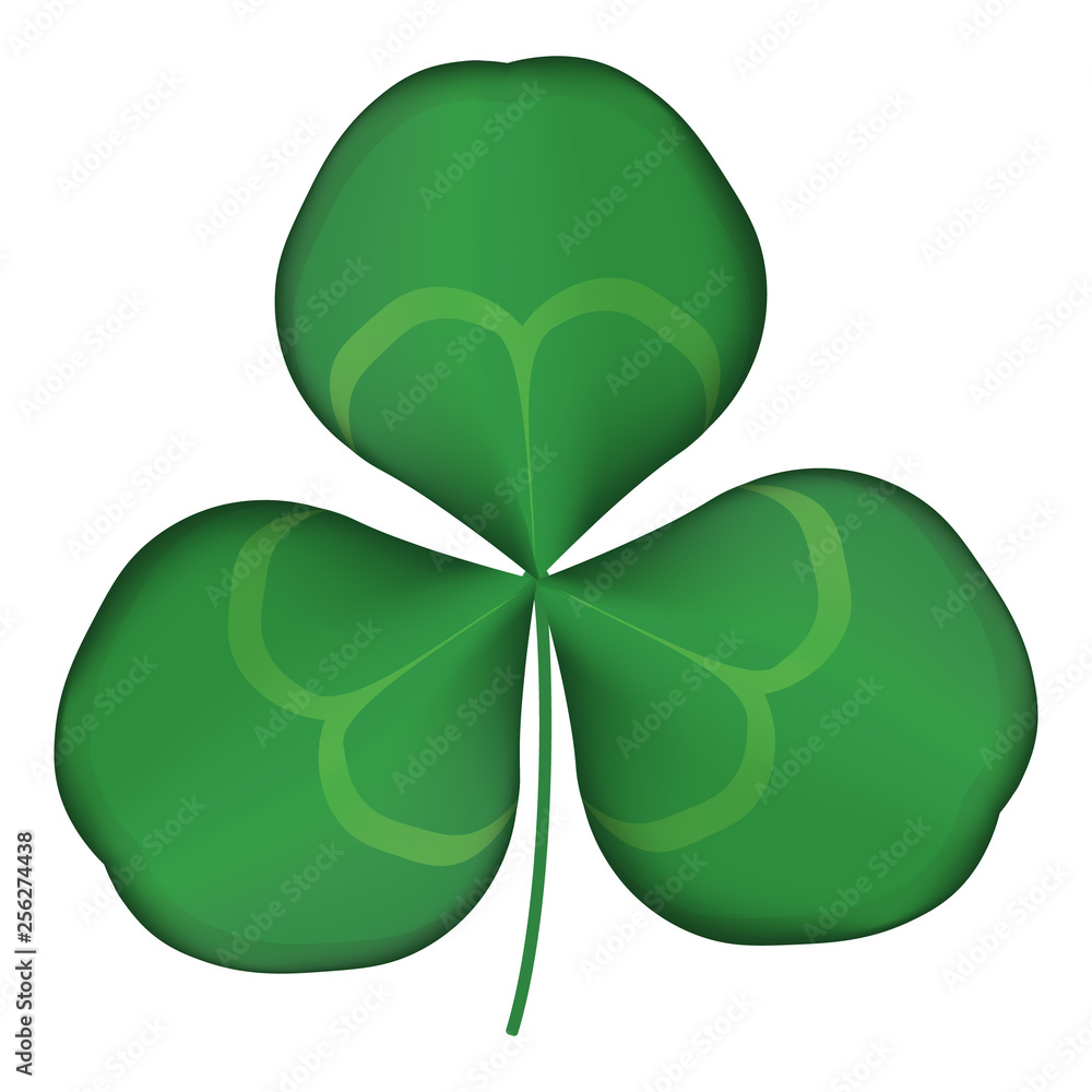 Green clover vector logo, eps 10 Green clover vector logo, eps 10