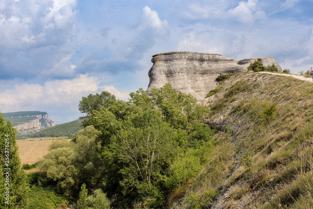 Crimean scenic landscape.