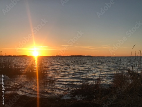 sundown over Rügen