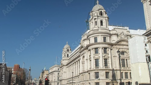 A hyperlapse of the Old War Office in London at Whitehall. photo