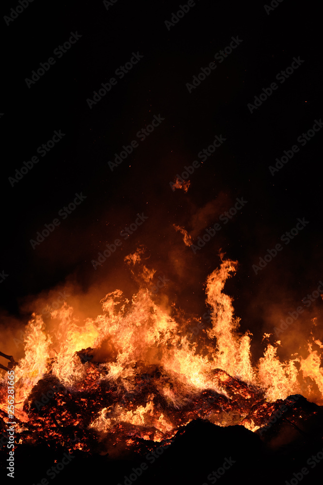 bonfire in the night traditional bonfire in the night traditional