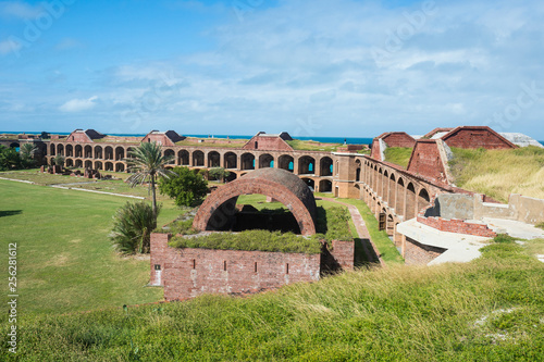 USA, Florida, Florida Keys, Dry Tortugas National Park, Overlook over Fort Jefferson photo