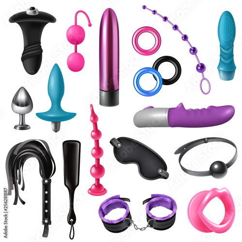 Sex Toys Realistic Set