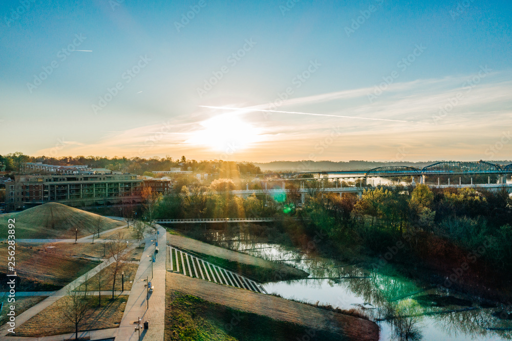 Obraz premium Chattanooga TN River View