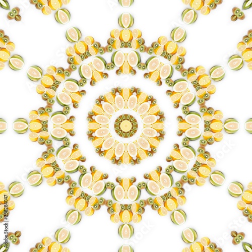 fruit pattern background de...