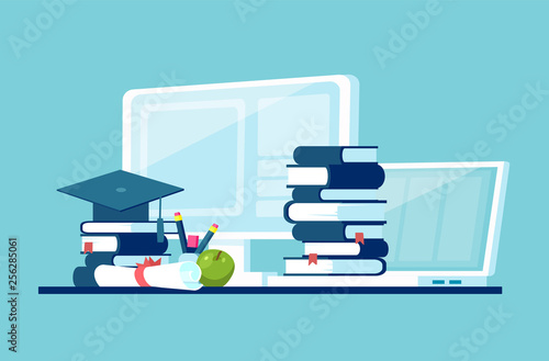 Vector concept for distance education