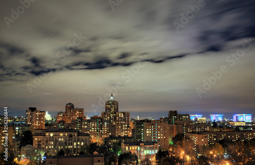Wallpaper Mural City skyline at night - Moscow, Russia Torontodigital.ca