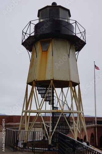 light tower in fort point san francisco