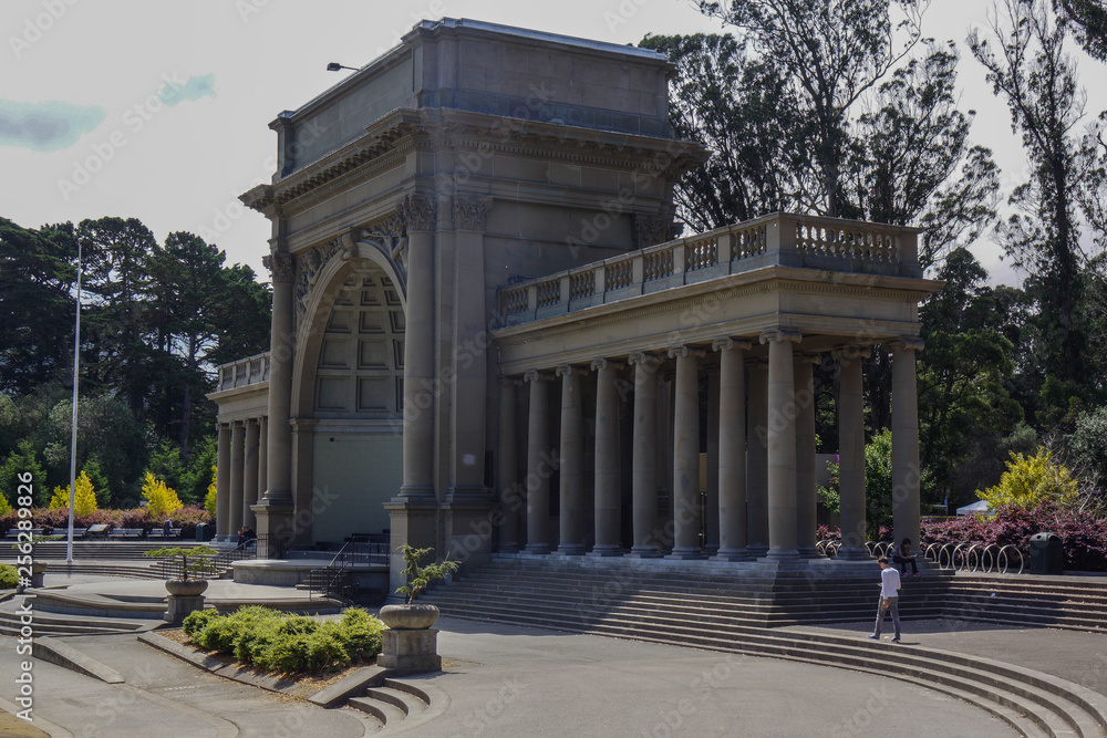 roman monument in golden gate park