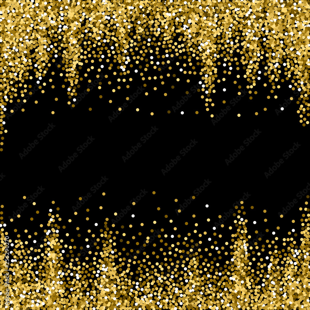 Round gold glitter luxury sparkling confetti. Scat Round gold glitter luxury sparkling confetti. Scat