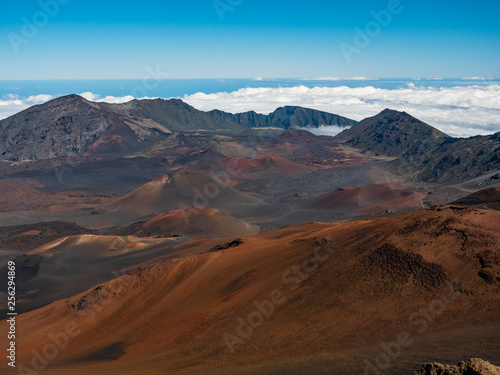 This is Haleakala National park in Maui  Hawaii  United Stats   It is a dormant volcano and it does feel like you a