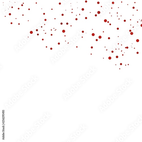 Light Red pattern with spheres. Colorful illustration with blurred circles in nature style. Design for posters  banners.
