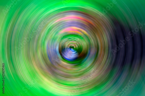 Abstract background concentric circles soft focus.