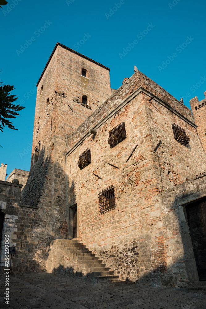Castello Cini  in historical town Monselice, Italy 