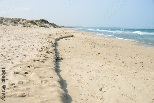 Fototapeta Naklejka Na Ścianę i Meble -  Marina di Sorso beach, Sardinia, Italy