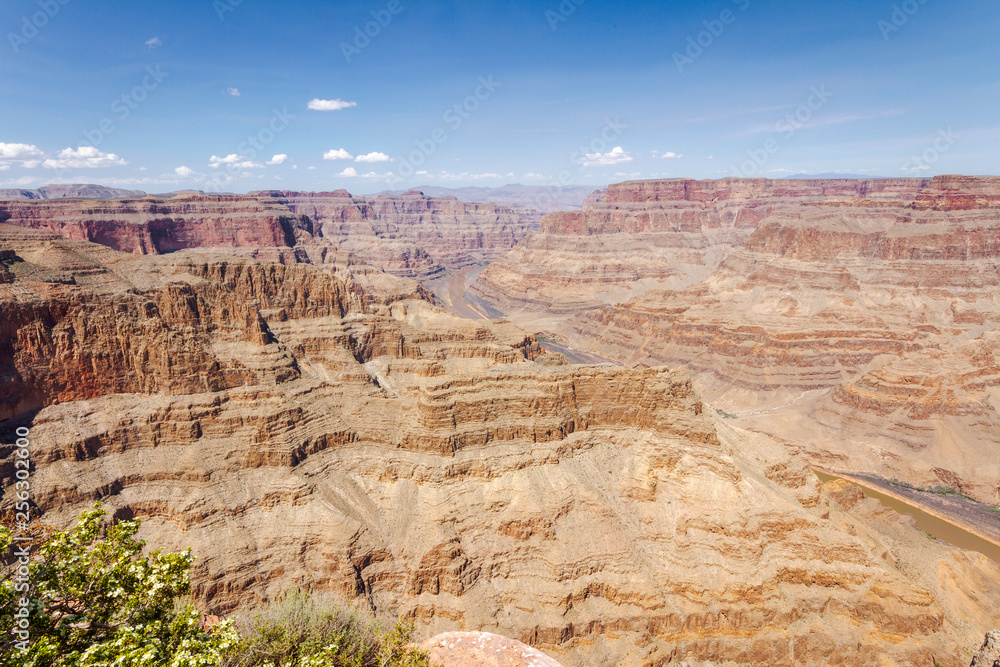 Vista de área aberta do Grand Canyon Las Vegas