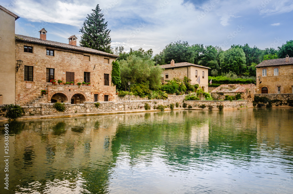 Bagno Vignoni Old Baths in Tuscany