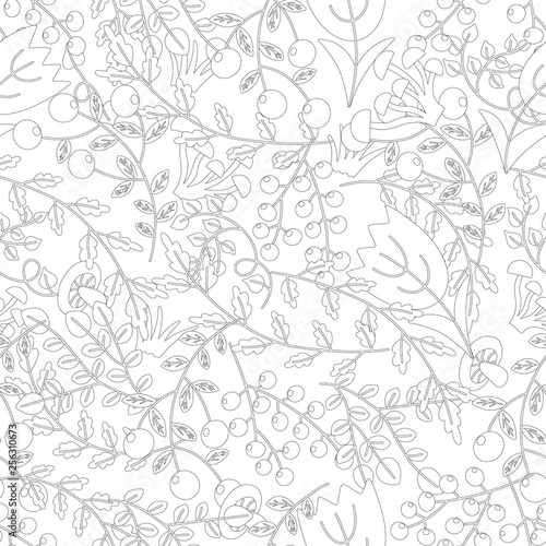 Vector illustration of floral pattern