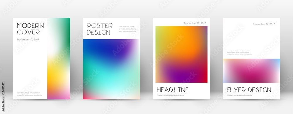 Flyer layout. Minimal gorgeous template for Brochu Flyer layout. Minimal gorgeous template for Brochu