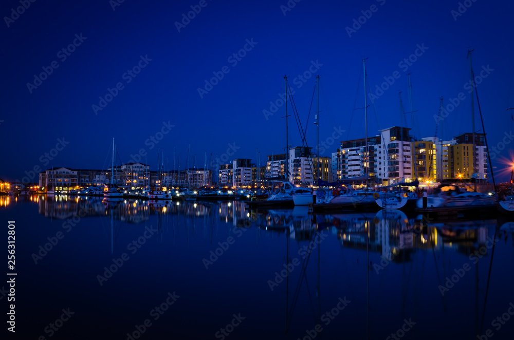 Sovereign Harbour at Night