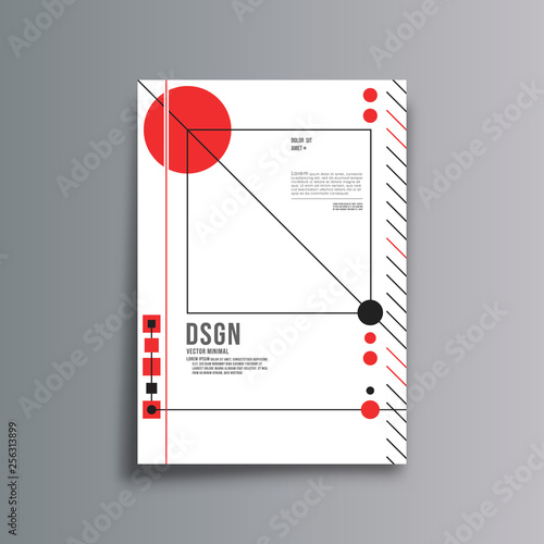 Geometric modern design background for banner, flyer, poster, cover brochure or other printing products