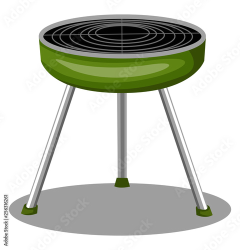 steamer vector color illustration.