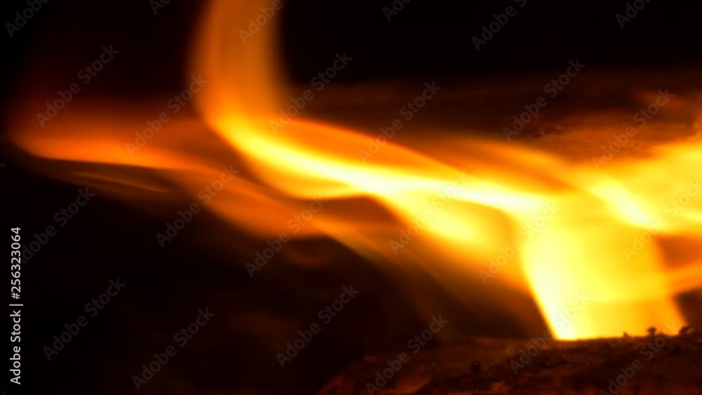 Cozy enclosed fire place, flames close up. Short version. Cozy enclosed fire place, flames close up. Short version.