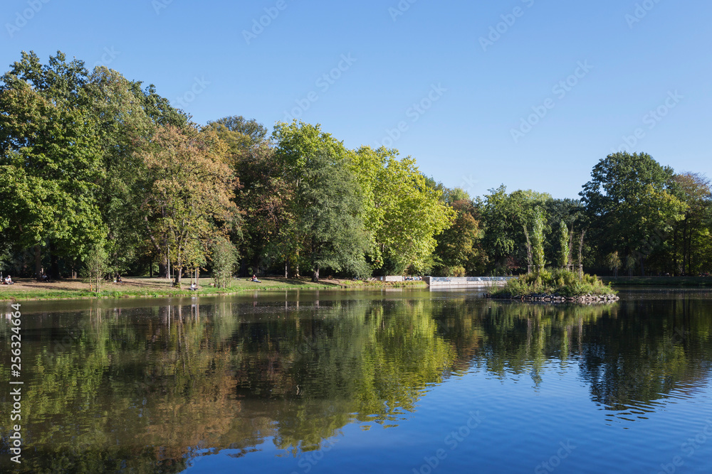 Germany, Saxony, Leipzig, Clara-Zetkin-Park Germany, Saxony, Leipzig, Clara-Zetkin-Park