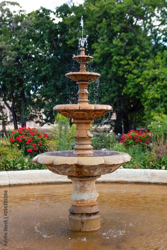 Bringing the soft sounds of falling water, a beautiful tiered water fountain is a joyful addition to any garden.
