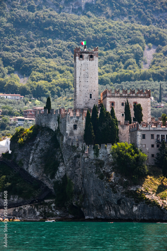 Fototapeta premium Malcesine Scaligerburg