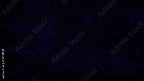 Mysterious Web Network Animated Dark Background Video