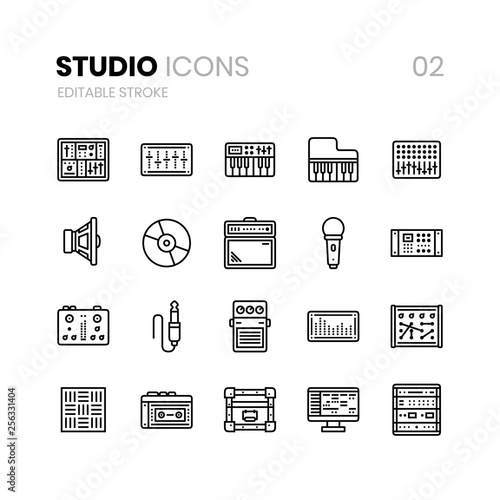Studio Line Icons 02