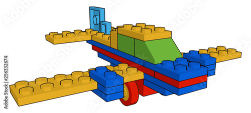 A toy object vector or color illustration