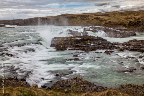 Urridafoss waterfall in Iceland