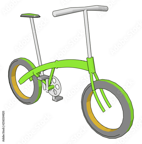 User friendly light transport vehicle vector or color illustration