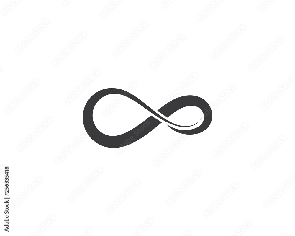 Infinity vector icon Infinity vector icon