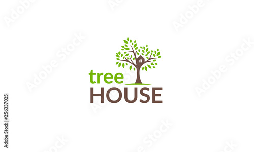 Tree house logo design