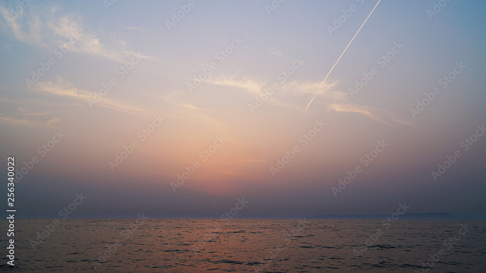 sea after sunset sea after sunset
