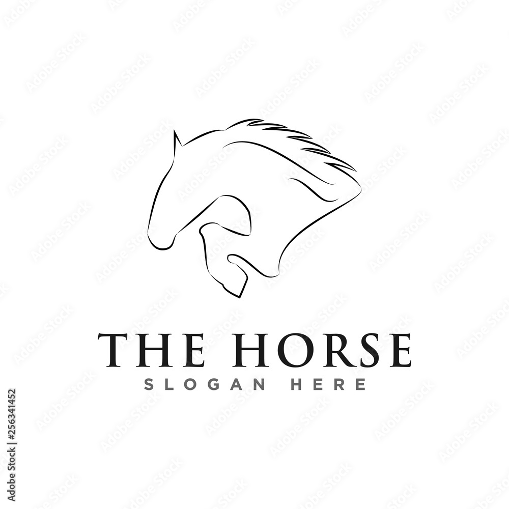 horse logo design vector horse logo design vector