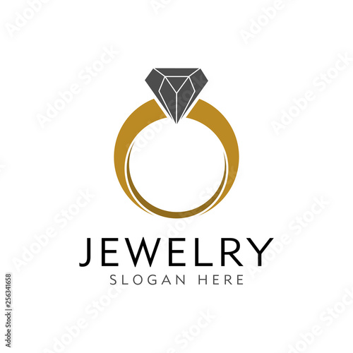 jewelry logo design vector